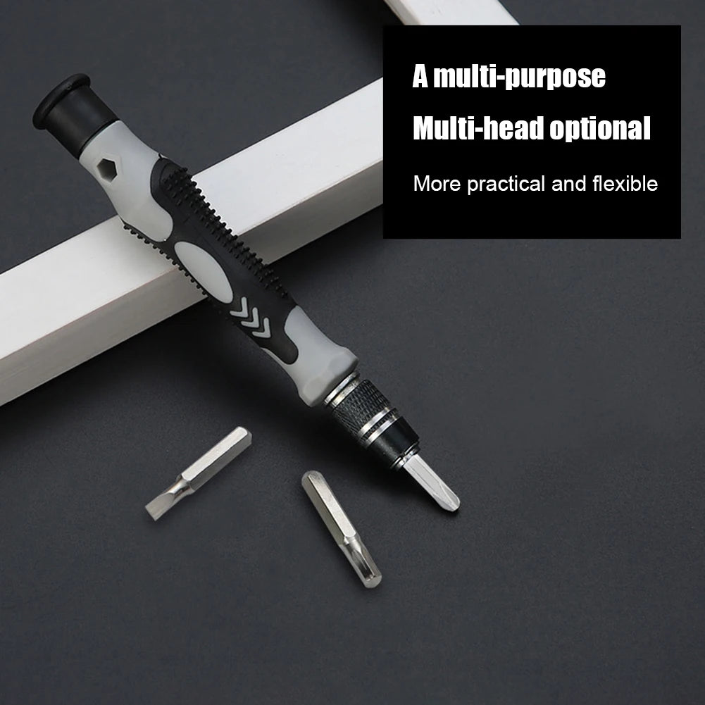 115 in 1 Screwdriver Set Anti-Slip Handle Magnetic Screwdriver for DIY Work Small Electronic Devices Disassembly Tools