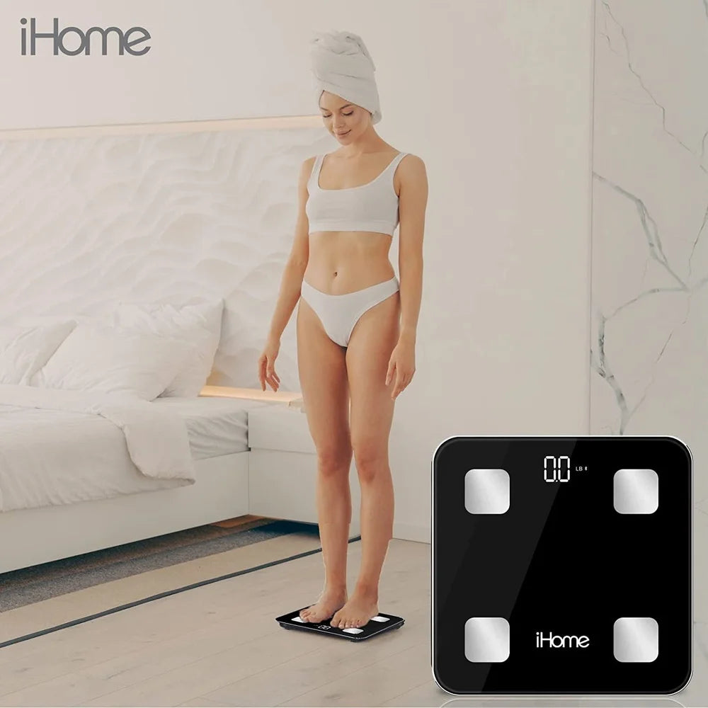 Smart Bluetooth Digital Body Weight Scale with 14 Measurements BMI Tracking LED Display FSA HSA Eligible Durable Design 397 Lbs