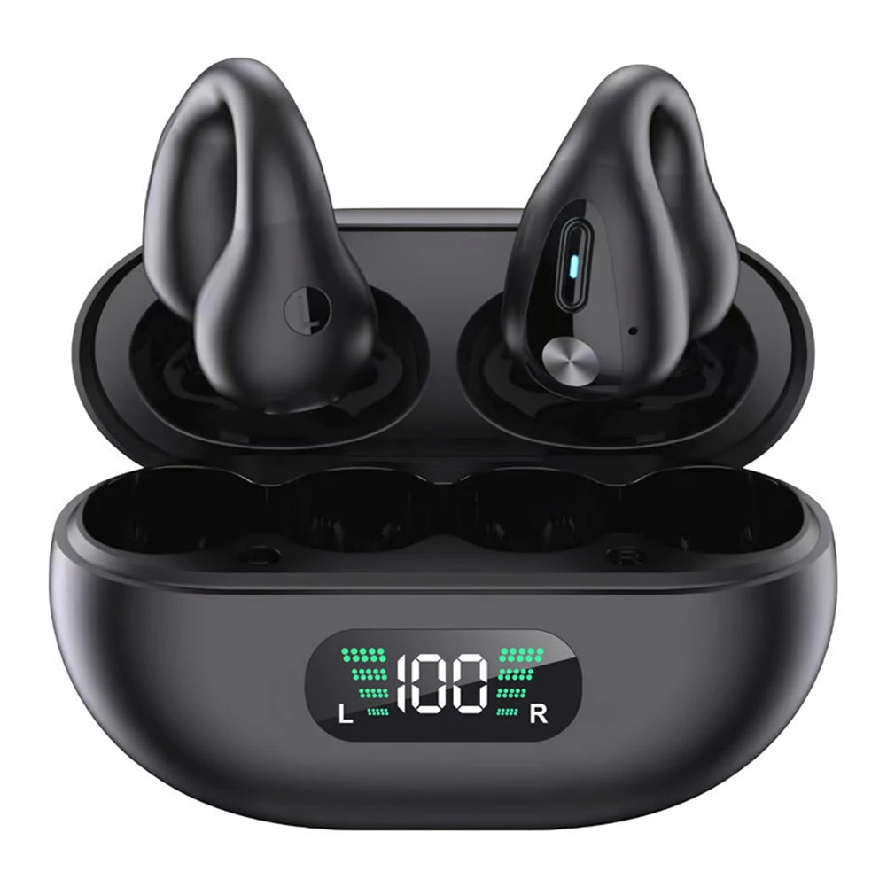 Smart AI Language Translation Earbuds Bluetooth-Compatible 144 Languages Translator Device Bone Conduction Translation Earphones
