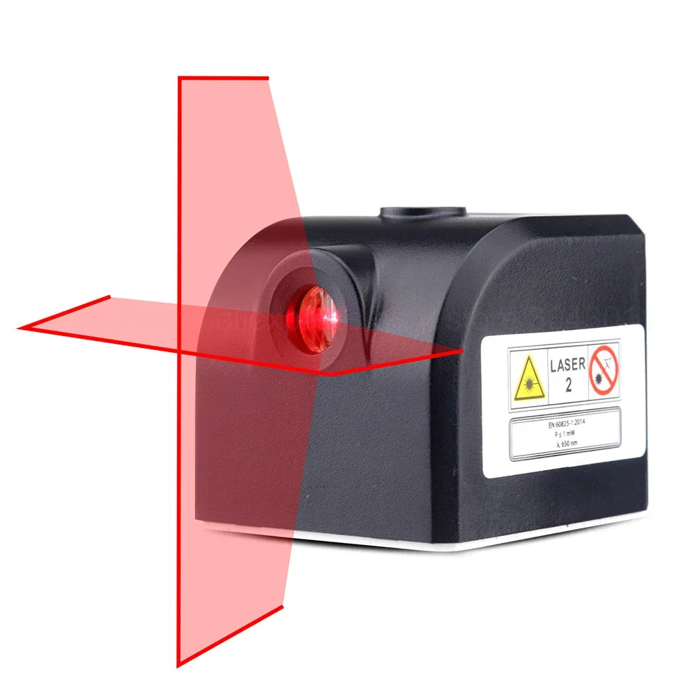One-Button Level Cross Line Mini Beam Level Meter for Indoor/Outdoor