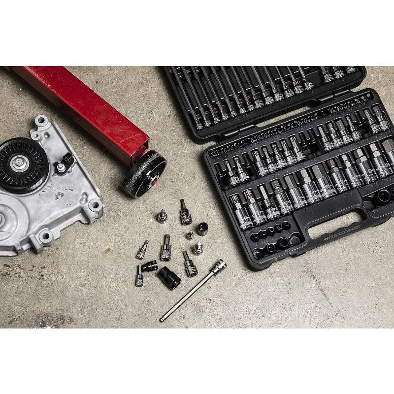GEARWRENCH 84 Pc. Master Sae/Metric Hex and Torx Bit Socket Set - 80742