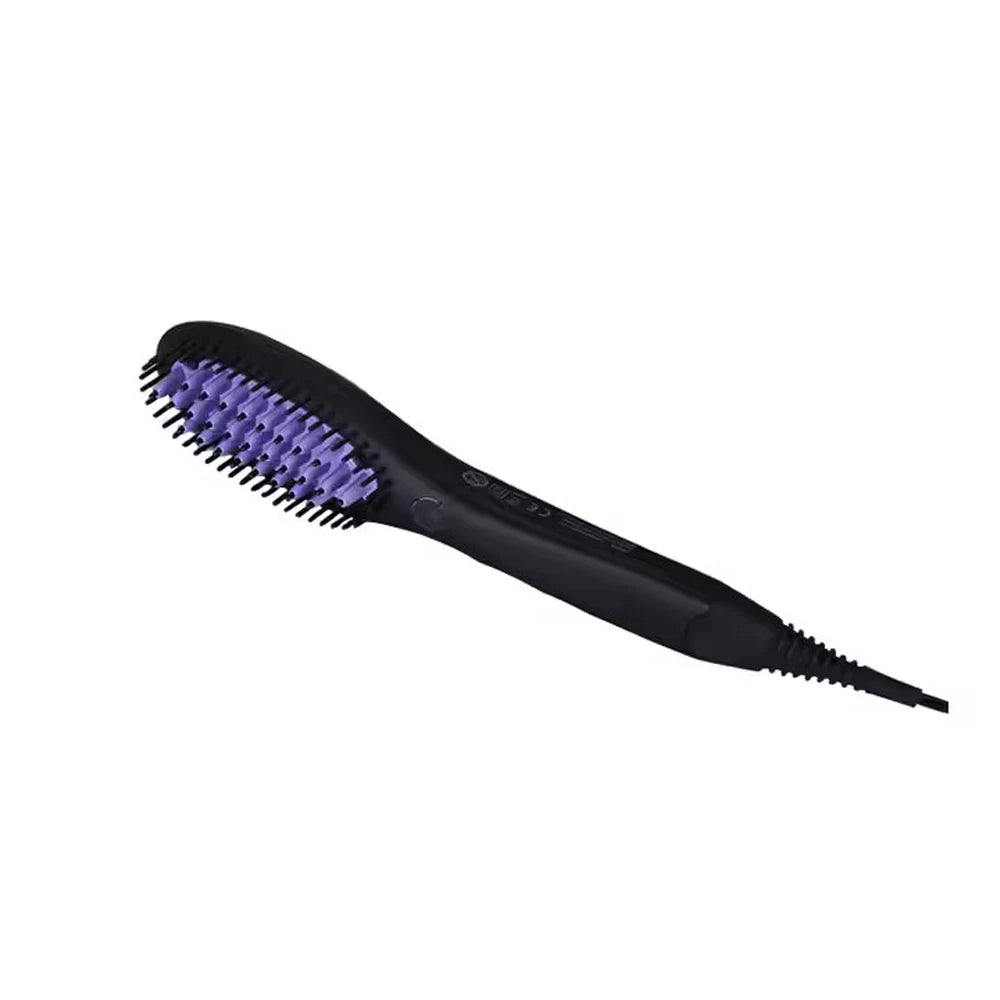 Hot Comb Hair Straightener Brush Ionic anti Scald Curling Iron Fast Ceramic Heating Straightening Curler Iron Stying Tool