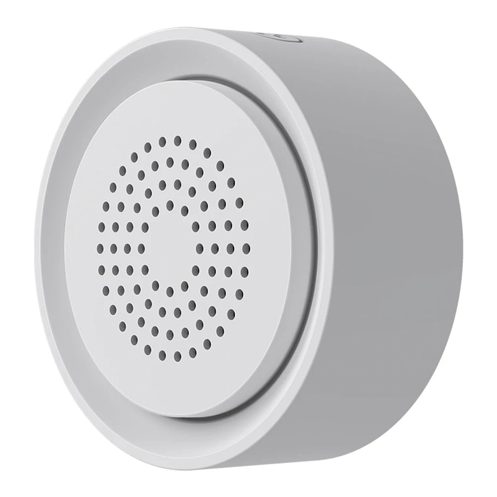 USB Smart Sensor Siren 2.4Ghz Wifi Temperature Detector Tuyasmart App Remote Control Button Battery Powered Home Security Device