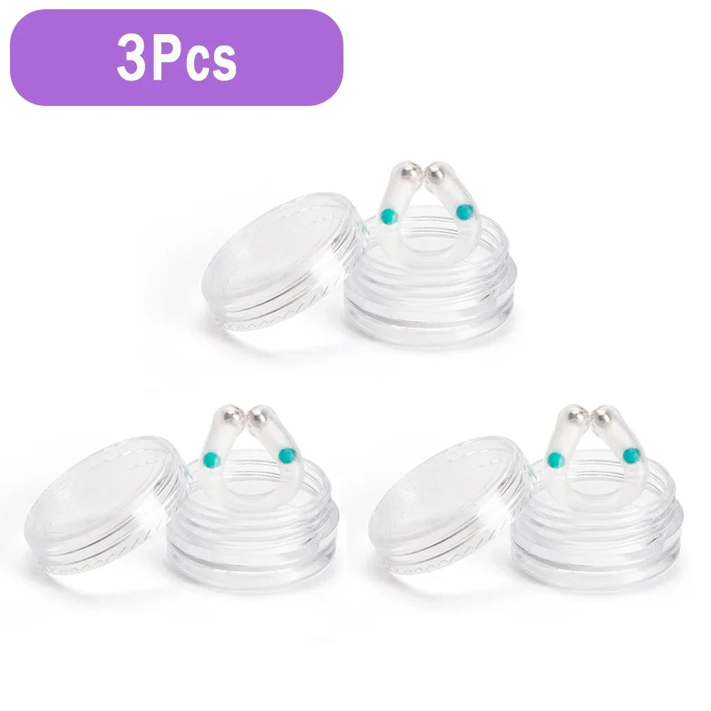 Anti Snoring Device Nose Clips Nasal Breathing Dilators Explosion Bead Snore Stopper Increase Sports Air Intake Improve Sleeping