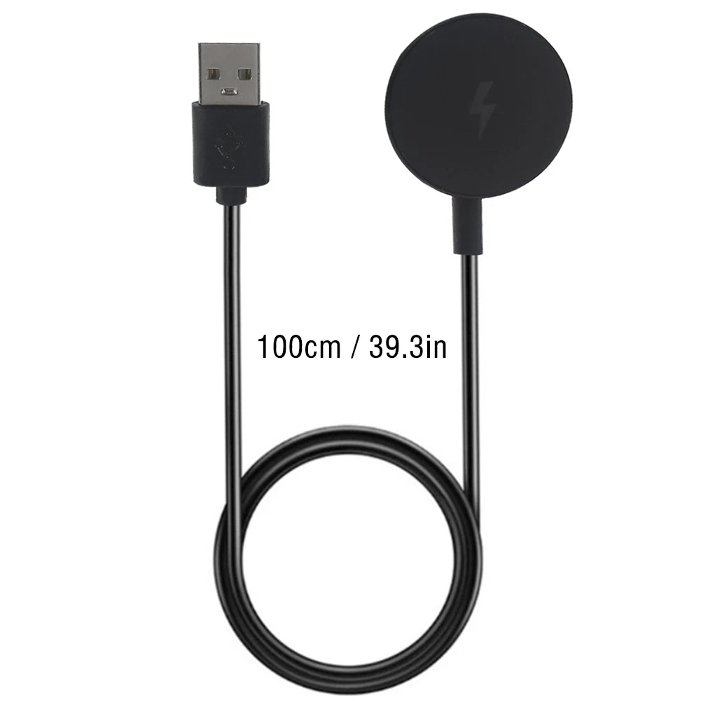 1M Smart Watch Magnetic Charger for Fossil Gen 1 2 3 with Short Circuit Protection USB Charging Cable Accessory