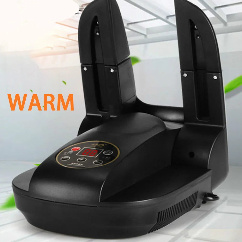 Foldable Shoe Dryer Shoe Deodorizer Dryer Timing Folding Shoe Dryer Heater Electric Shoe Drying Machine for Home Outdoor Travel