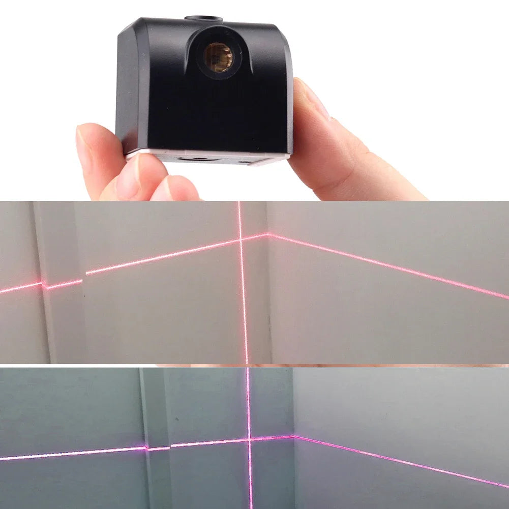 One-Button Level Cross Line Mini Beam Level Meter for Indoor/Outdoor