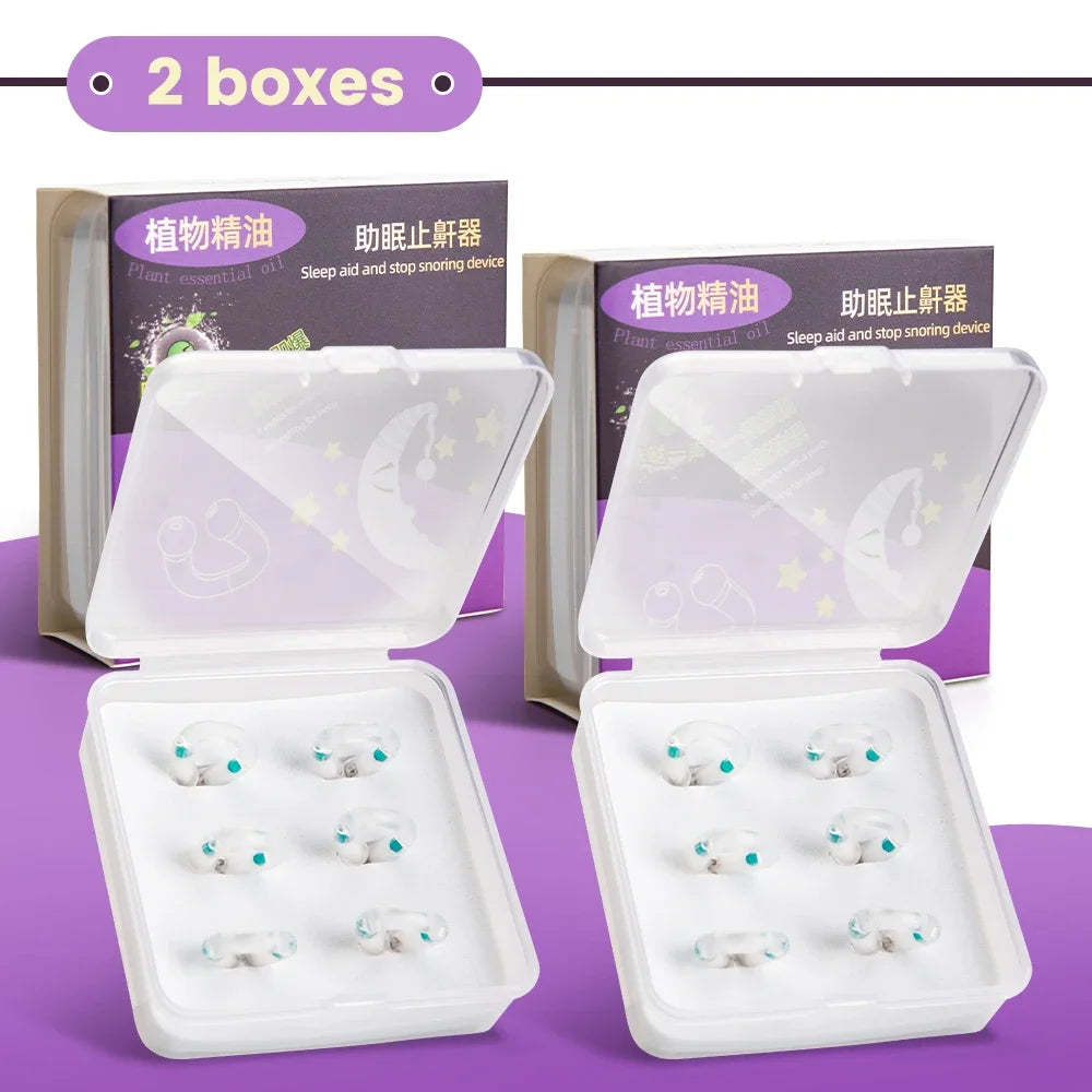 Anti Snoring Device Nose Clips Nasal Breathing Dilators Explosion Bead Snore Stopper Increase Sports Air Intake Improve Sleeping