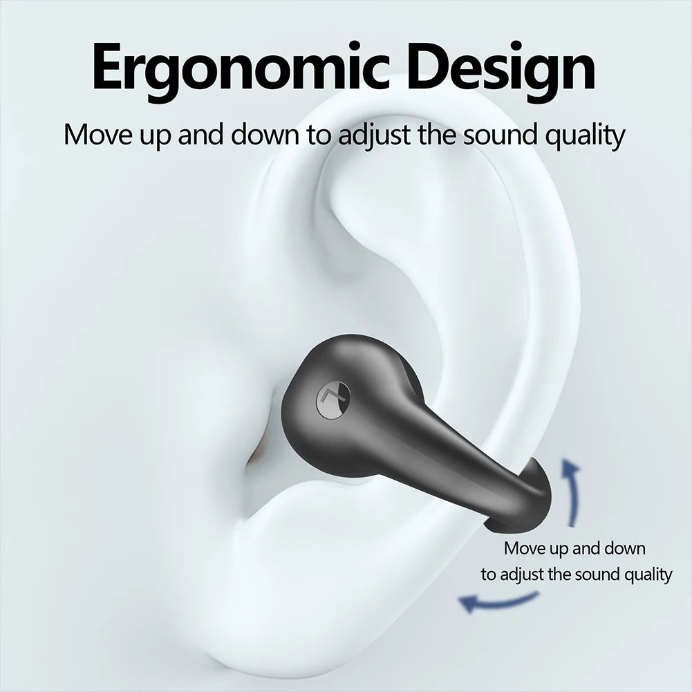 Smart AI Language Translation Earbuds Bluetooth-Compatible 144 Languages Translator Device Bone Conduction Translation Earphones