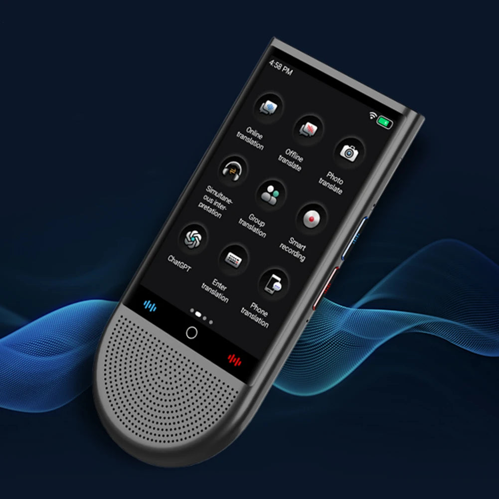 S15 4G Real-Time Ai Voice Photo Translator Offline Online Translation Language Translator Device for Travel Learning Business