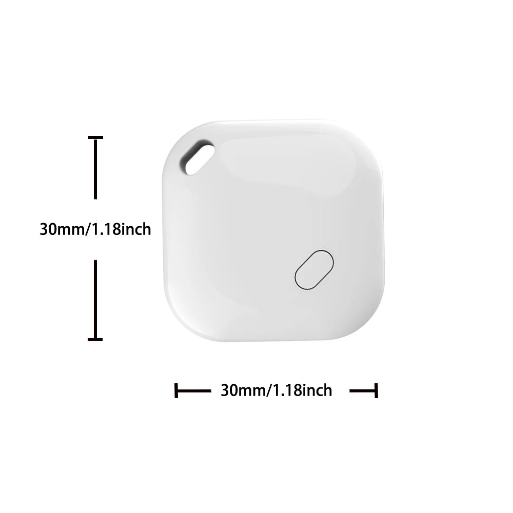 Smart Bluetooth GPS Tracker Work with Apple Find My APP Itag anti Lost Reminder Device MFI Rated Locator Car Key Pet Kids Finder