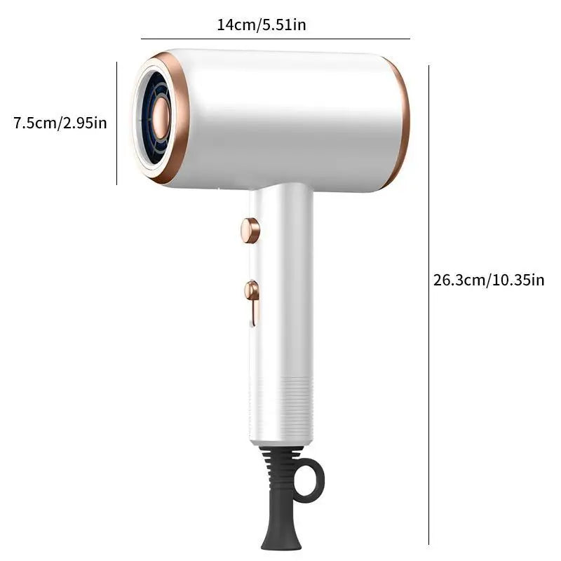 Hair Dryer with Diffuser Kit,1 Set Powerful Hair Dryer with Comb and Diffuser, Lightweight, Suitable for Straight and Curly Hair