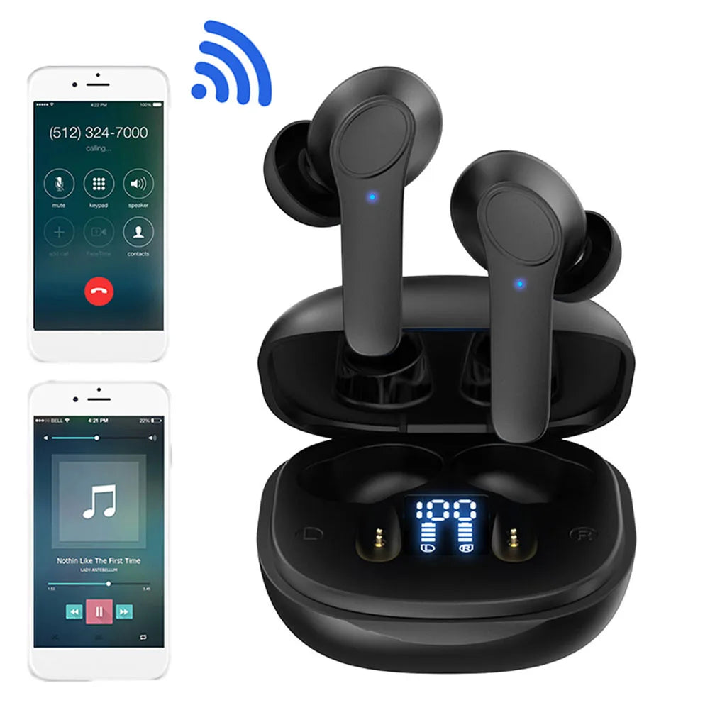 144 Languages Real-Time Translators Headphones 4 Mode AI Translator Earbuds Wireless Bluetooth Translator Headset for Travel