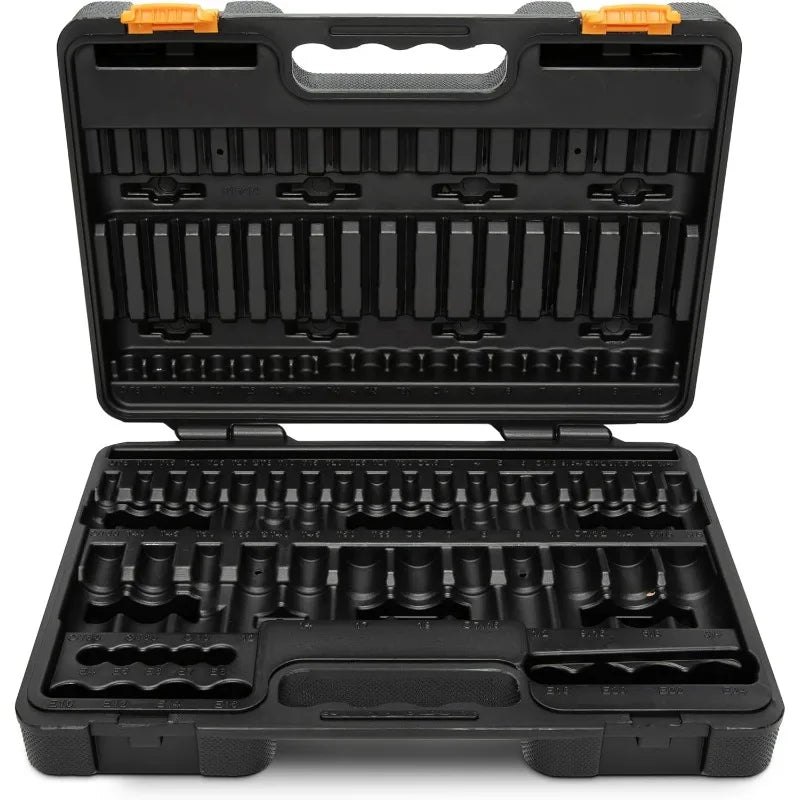 GEARWRENCH 84 Pc. Master Sae/Metric Hex and Torx Bit Socket Set - 80742