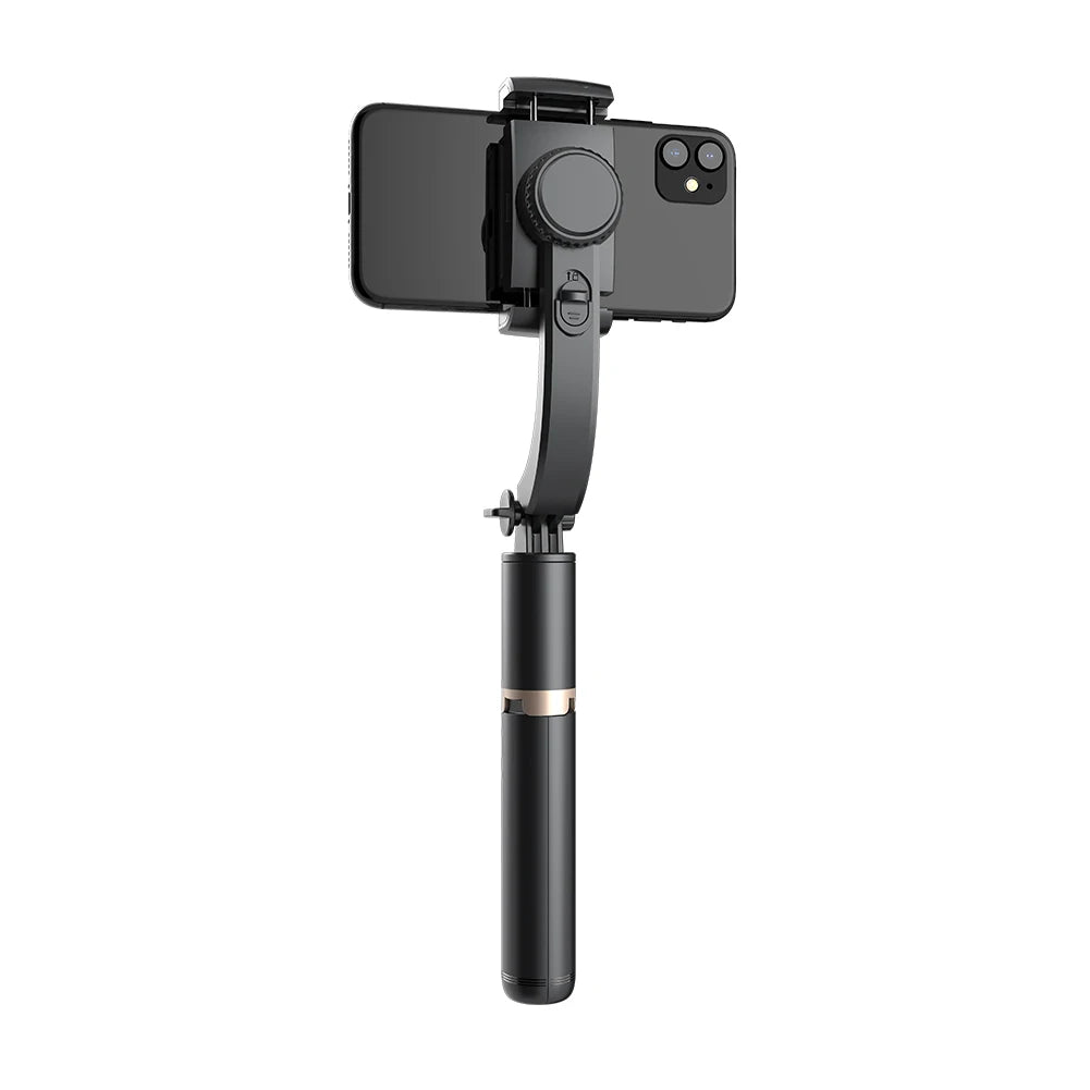 Q08 Bluetooth-Compatible Handheld Stabilizer Aluminum Alloy Phone Gimbal Stabilizer Portable for Phone Holder Video Record