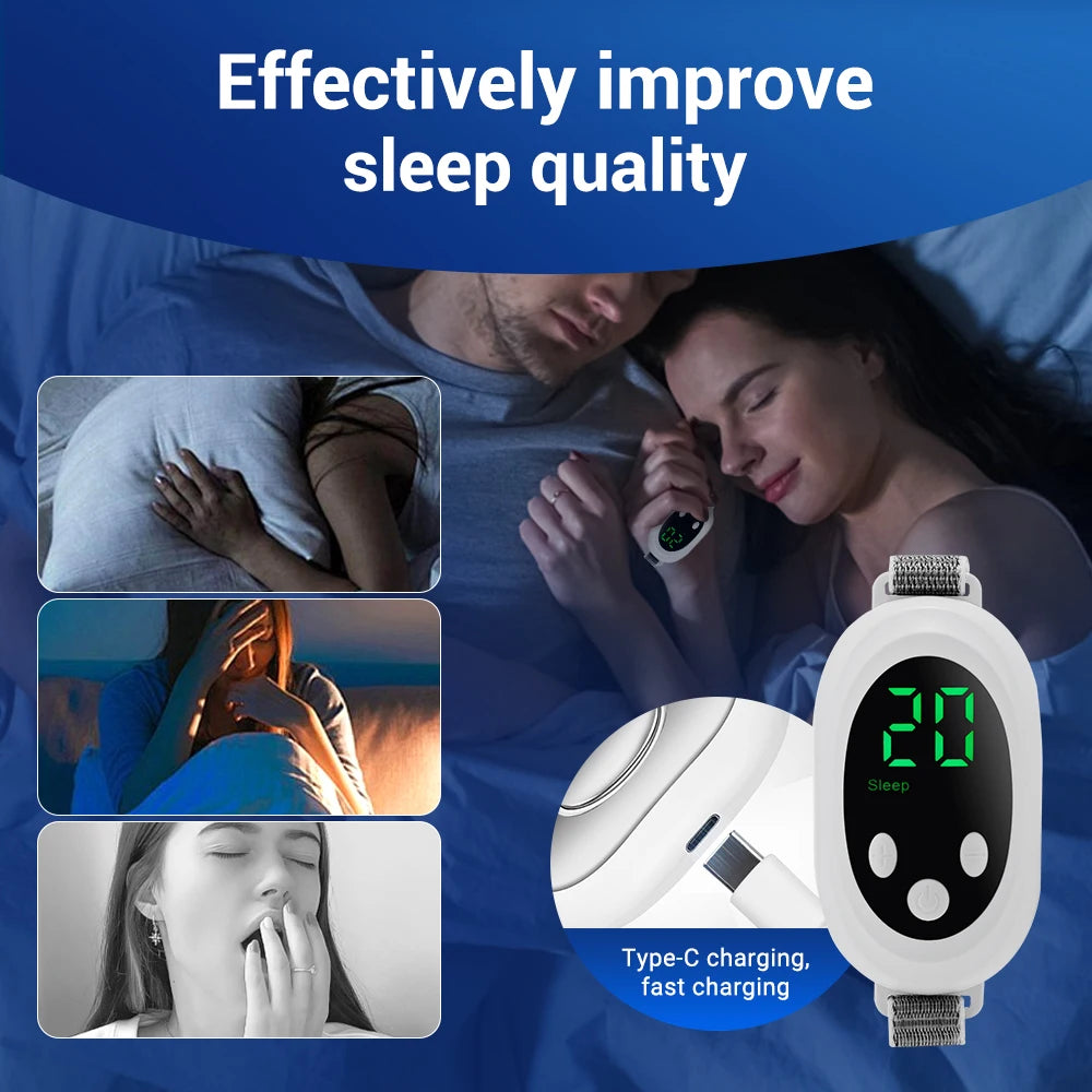 Microcurrent Sleep Aid Relaxation Intelligent Sleep Device Anxiety Relief Neurological Sleep Insomnia Soothing Device