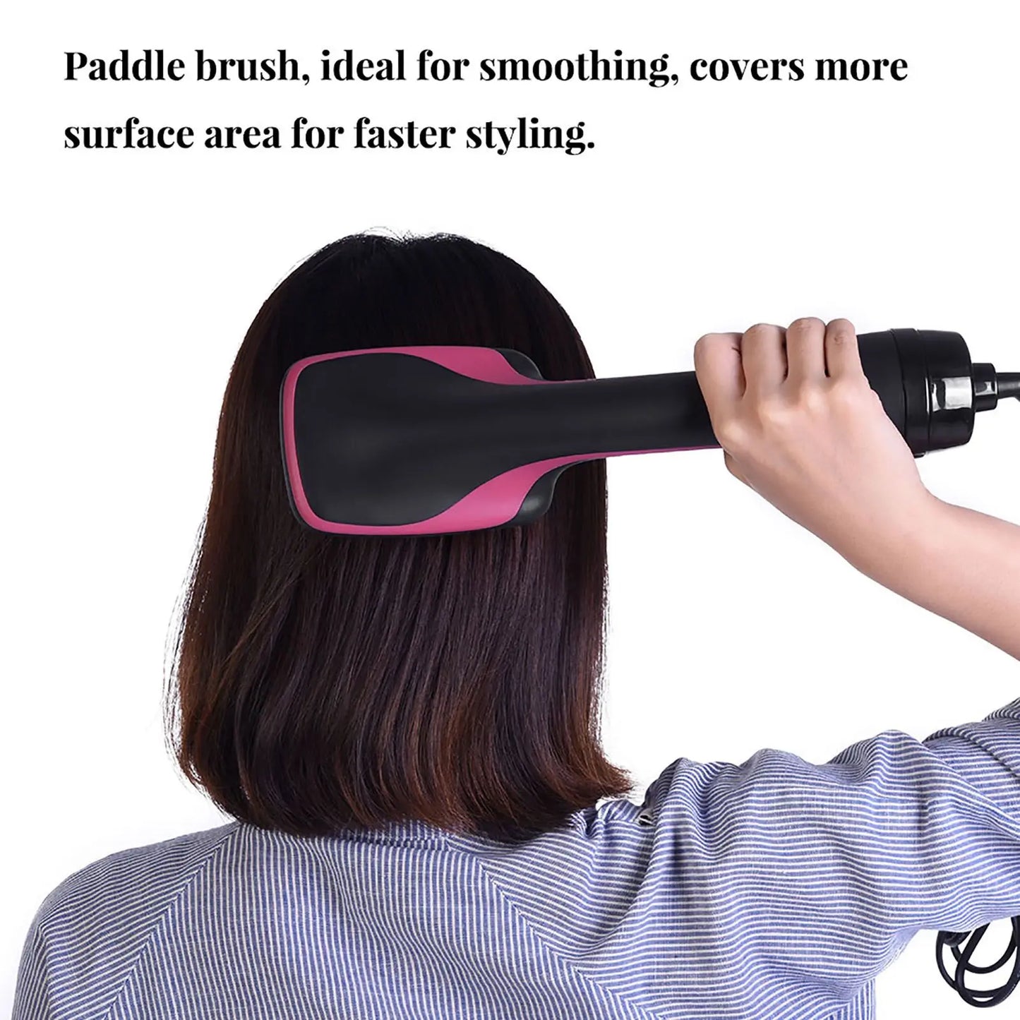 Hair Blow Dryer Hair Brush Dryer 2 in 1 Multifunctional Anion Hair Dryer Brush Comb Styler Hairdressing Tool Hair Beauty Tool