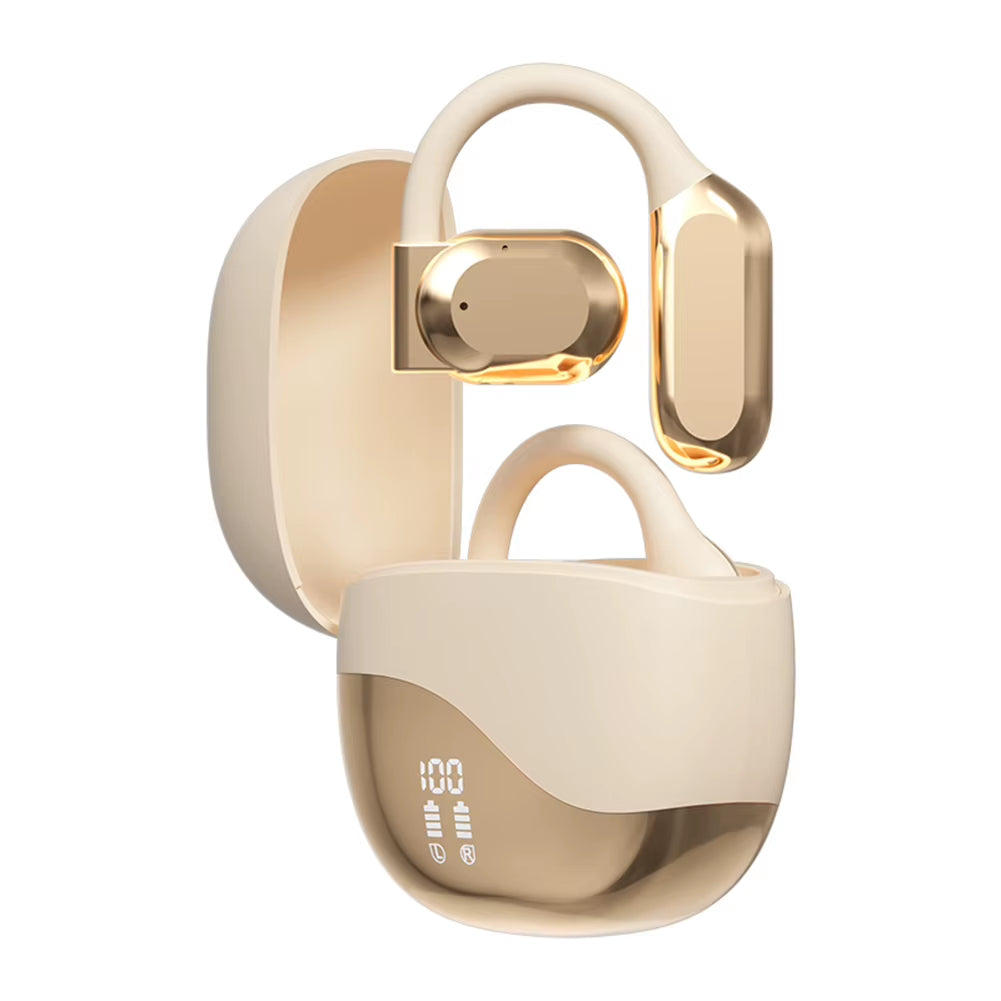 3-In-1 AI Translator Earbuds Bluetooth 5.3 Real Time Translation Earphones 140 Language Two-Way Smart Voice Translator Ear Hook