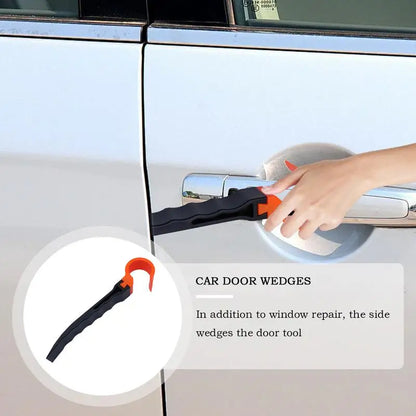 Car Trim Removal Tool Car Window Door Wedge Installer Pry Tool Dent Remover Equipment Auto Alignment Gadget for Indoor Home