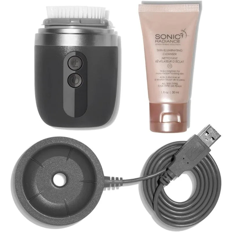 Alpha FIT Men'S Sonic Facial Skin Cleansing Brush System