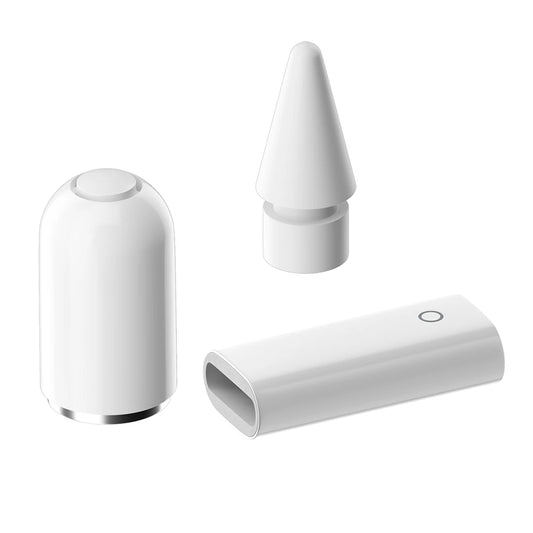 3 in 1 Magnetic Replacement Pencil Cap+Nib+Charging Adapter  Pencil 1St Generation,Stylus Accessories  Pencil