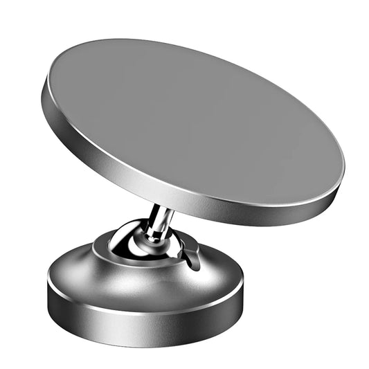 Double-Sided Magnetic Phone Holder Alloy Base Dual Magnet Mount Stand for Magsafe Iphone 15/14/13/12 Series for Gym Car Kitchen