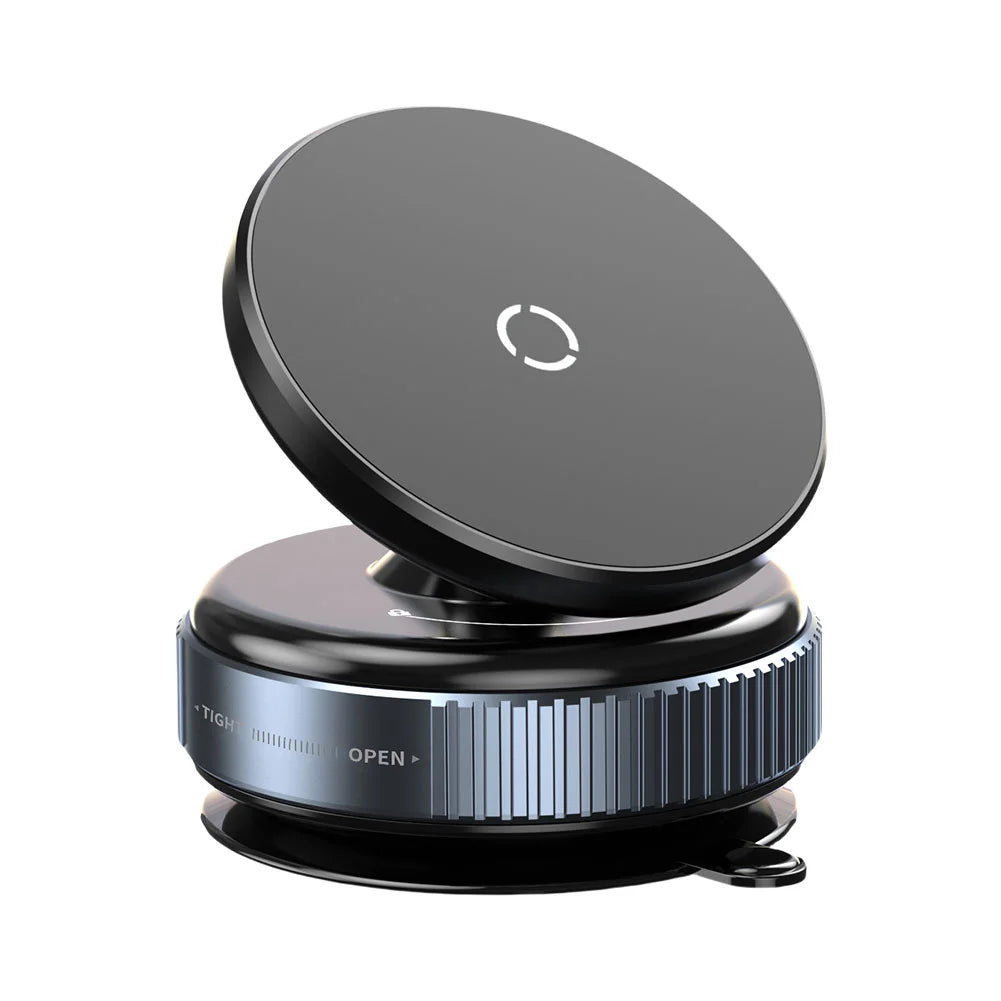 Magnetic Vacuum Adsorption Car Phone Mount Universal GPS Navigation Stand Car Mobile Phone Holder for Car Smooth Surfaces