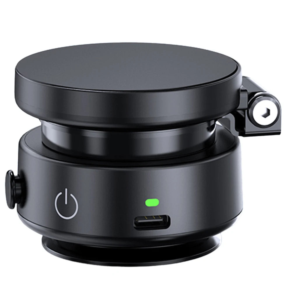 For Magsafe Magnetic Vacuum Car Phone Holder 360° Rotatable Folding Mobile Phone Holder Electric Vacuum Swivel Stand for Iphone
