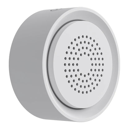USB Smart Sensor Siren 2.4Ghz Wifi Temperature Detector Tuyasmart App Remote Control Button Battery Powered Home Security Device