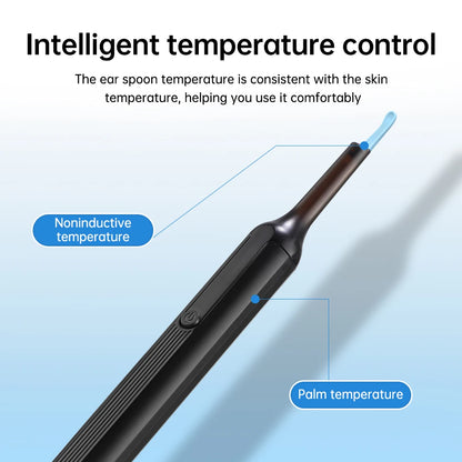 Wireless Ear Otoscope 3.0Mm Ultra-Thin Wifi Ear Scope Camera with Earwax Removal Tool Ear Cleaner for IOS Iphone Android