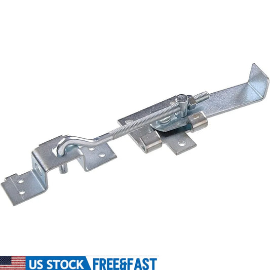 Zinc Barn Door Jamb Latch Hook Sliding Doors Prevents Door Opening Suitable Right Left Hand Applications Bi-Parting Use