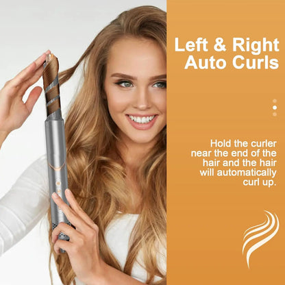 5 IN1 Hair Dryer Curling Iron Straightener Hair Brush Electric Hairdryer Folding Styling Comb Negative Ion Home Hot Air Comb Set