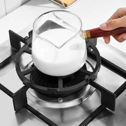 Cast Iron Gas Rings Reducer Trivets Black Durable Multifunction Gas Hob Cover Stove Hob Covers for Kitchen Smaller Cookware