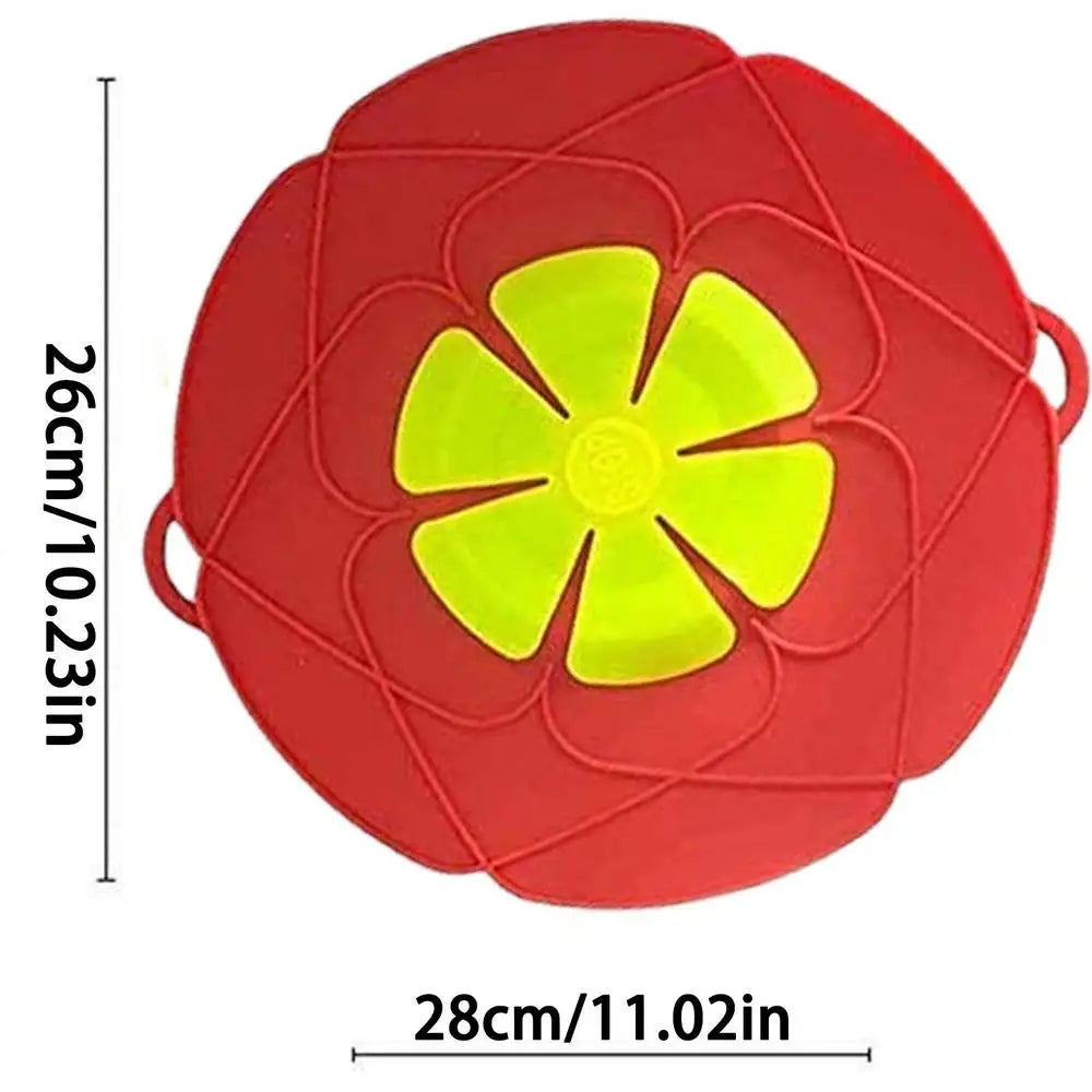 Silicone anti Overflow Cover Pot Lid High Temperature Kitchen Gadgets Universal Lid Flower Cookware for Home Kitchen