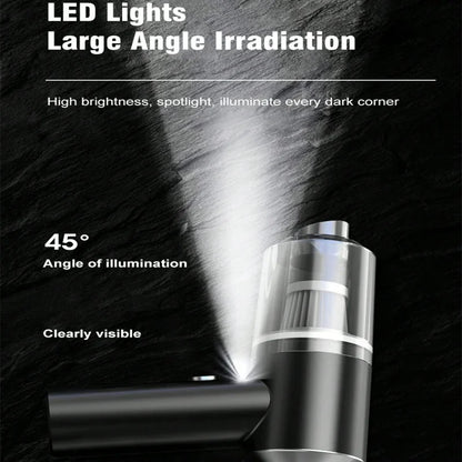 Portable Multi- Car Vacuum Cleaner Large Suction Wireless Charging Small Handheld High Power Powerful Vacuum Cleaner in the Car