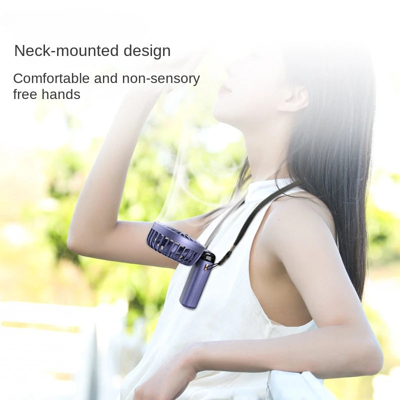 Stay Cool On-The-Go Small Handheld USB Fan - Portable & Charging for Students & Office Desk