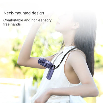 Stay Cool On-The-Go Small Handheld USB Fan - Portable & Charging for Students & Office Desk