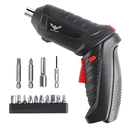 8 in 1 Electric Screwdriver Cordless Drill Screwdriver Bits Set Rechargeable 3.6V Li-Ion 3.5N·M for Home Improvement DIY Project