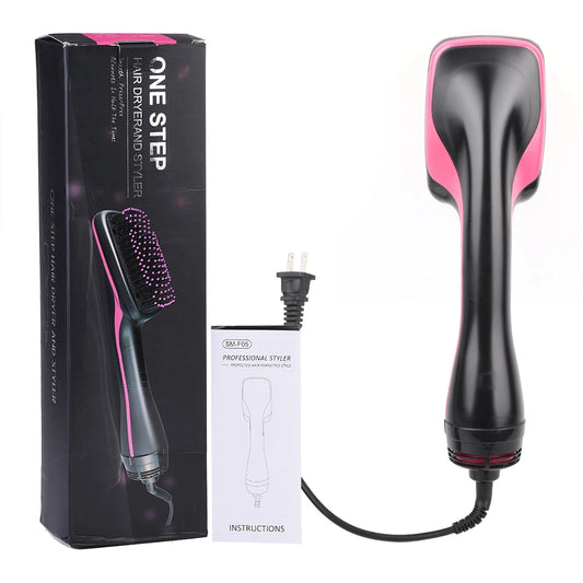 Hair Blow Dryer Hair Brush Dryer 2 in 1 Multifunctional Anion Hair Dryer Brush Comb Styler Hairdressing Tool Hair Beauty Tool