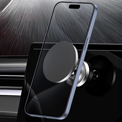 Double-Sided Magnetic Phone Holder Alloy Base Dual Magnet Mount Stand for Magsafe Iphone 15/14/13/12 Series for Gym Car Kitchen