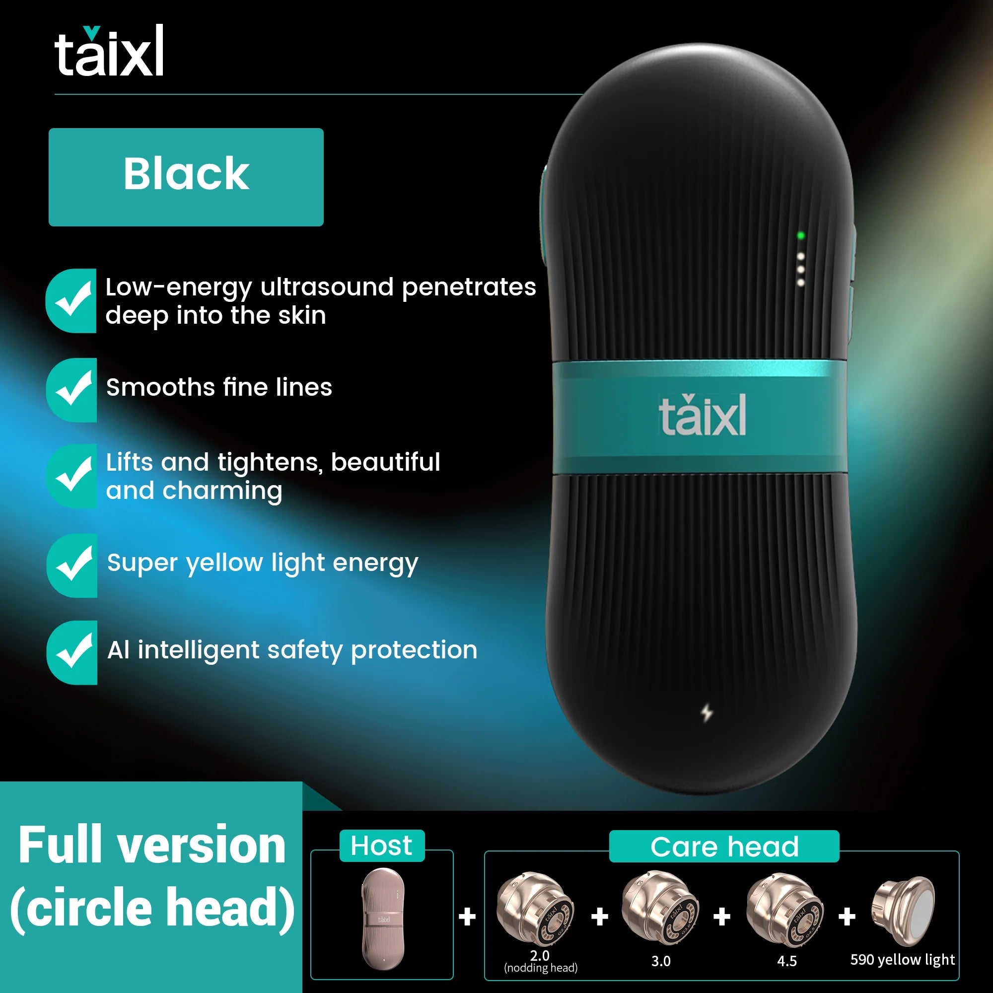 TAIXL Portable Wrinkle Removal and Skin Tightening Taixl the Latest Skin Tightening Lifting Rejuvenation and Whitening Machine