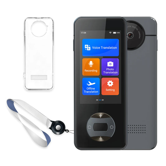 -W10 Smart Translator-144 Languages Voice Translation Device, Two-Way Instant ,No Wifi for 16 Offline Languages,For Travel