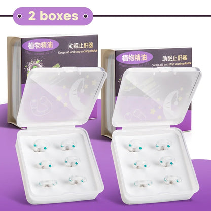 Anti Snoring Device Nose Clips Nasal Breathing Dilators Explosion Bead Snore Stopper Increase Sports Air Intake Improve Sleeping