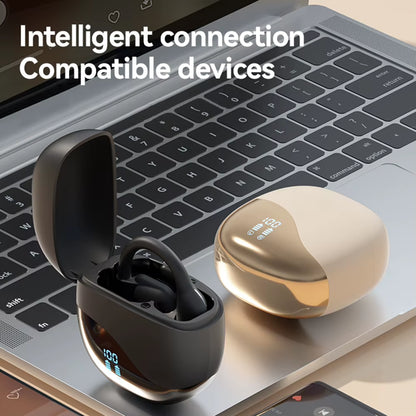 3-In-1 AI Translator Earbuds Bluetooth 5.3 Real Time Translation Earphones 140 Language Two-Way Smart Voice Translator Ear Hook