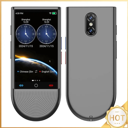 S15 4G Real-Time Ai Voice Photo Translator Offline Online Translation Language Translator Device for Travel Learning Business