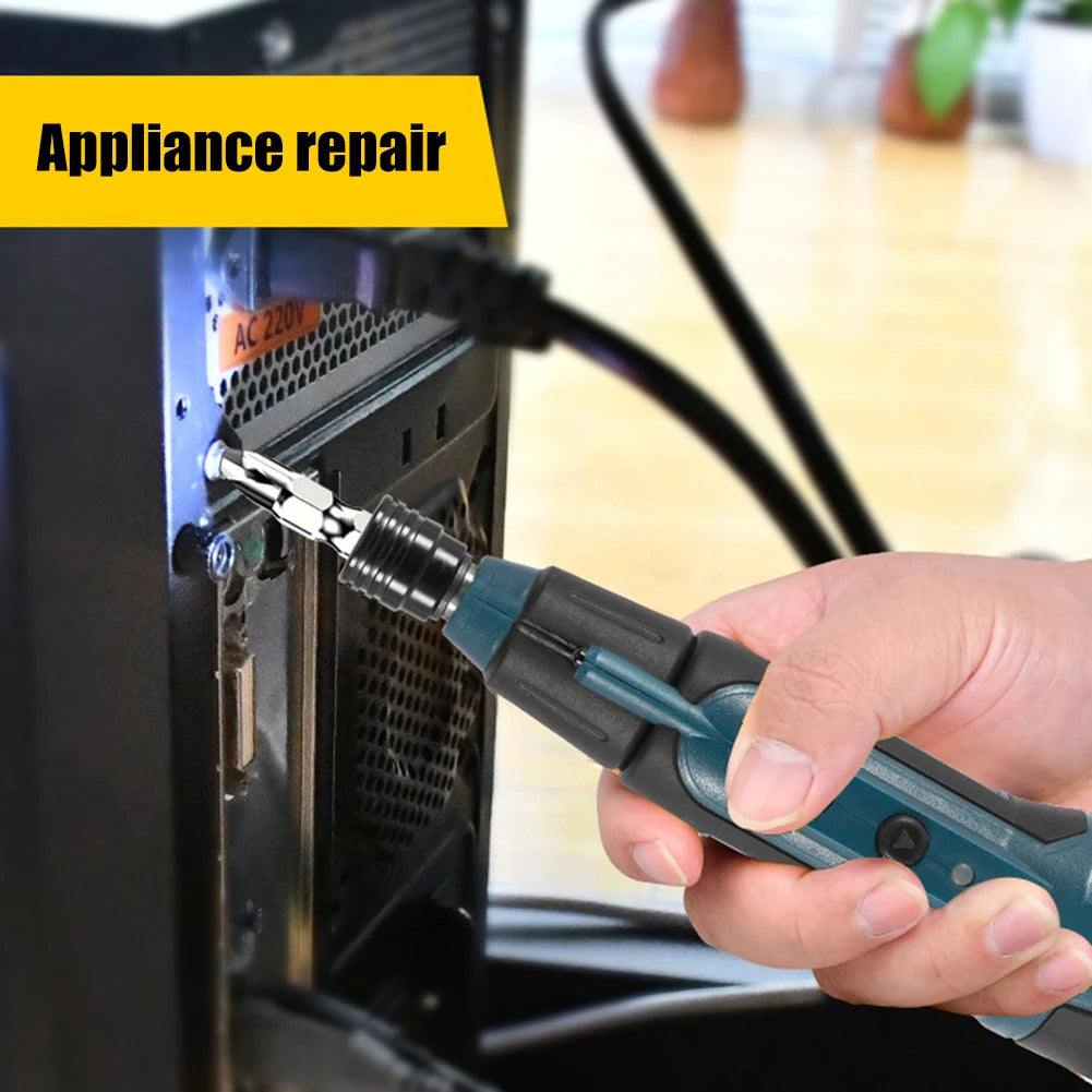 3.6V Electric Power Screwdriver Set USB Rechargeable Small Electrician Screwdriver 200Rpm/Min 2Nm Flashlight Lighting Power Tool