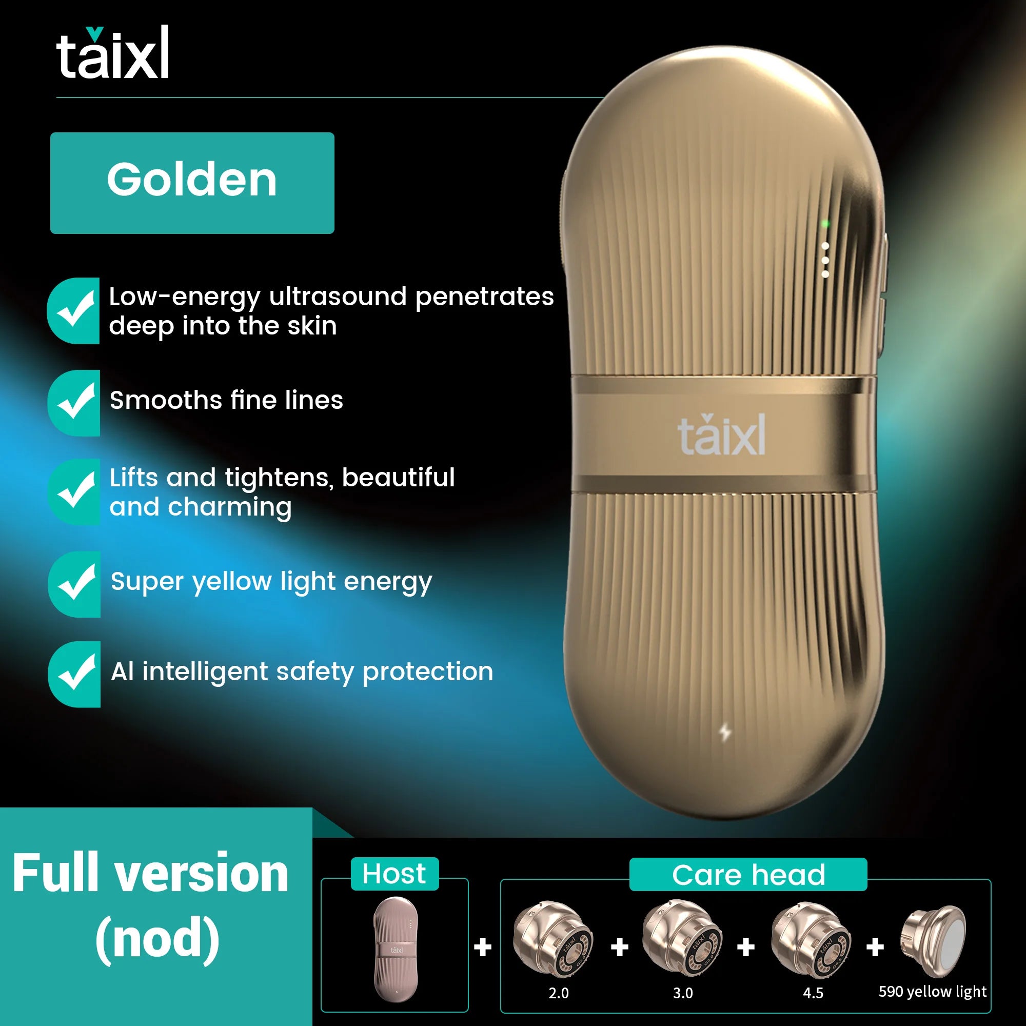 TAIXL Portable Wrinkle Removal and Skin Tightening Taixl the Latest Skin Tightening Lifting Rejuvenation and Whitening Machine