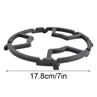 Cast Iron Gas Rings Reducer Trivets Black Durable Multifunction Gas Hob Cover Stove Hob Covers for Kitchen Smaller Cookware