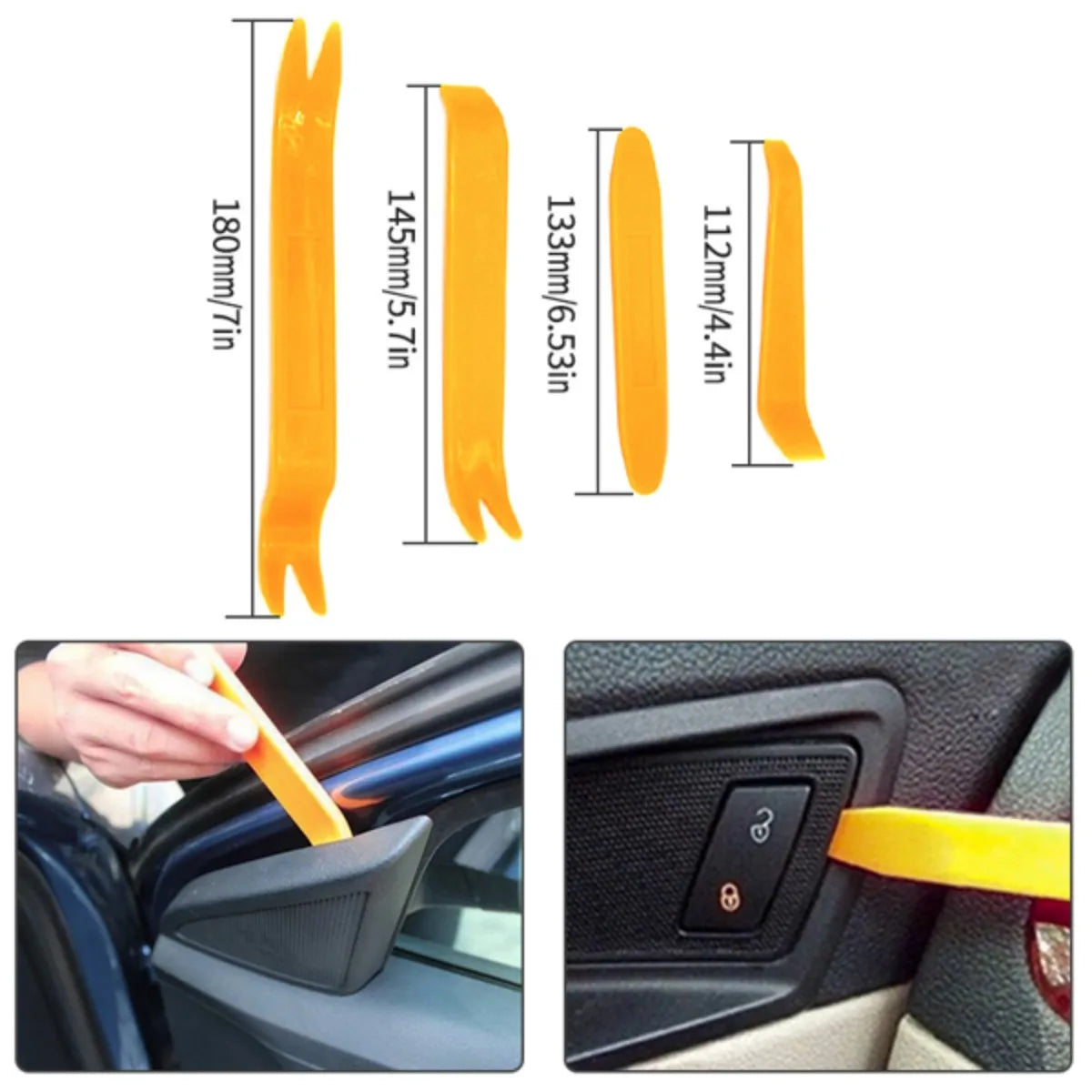 18PCS Car Door Tool Kit Inflatable Air Pump Auto Window Door Open Fixing Gripper Tools Long Reach Kits with Carrying Bag