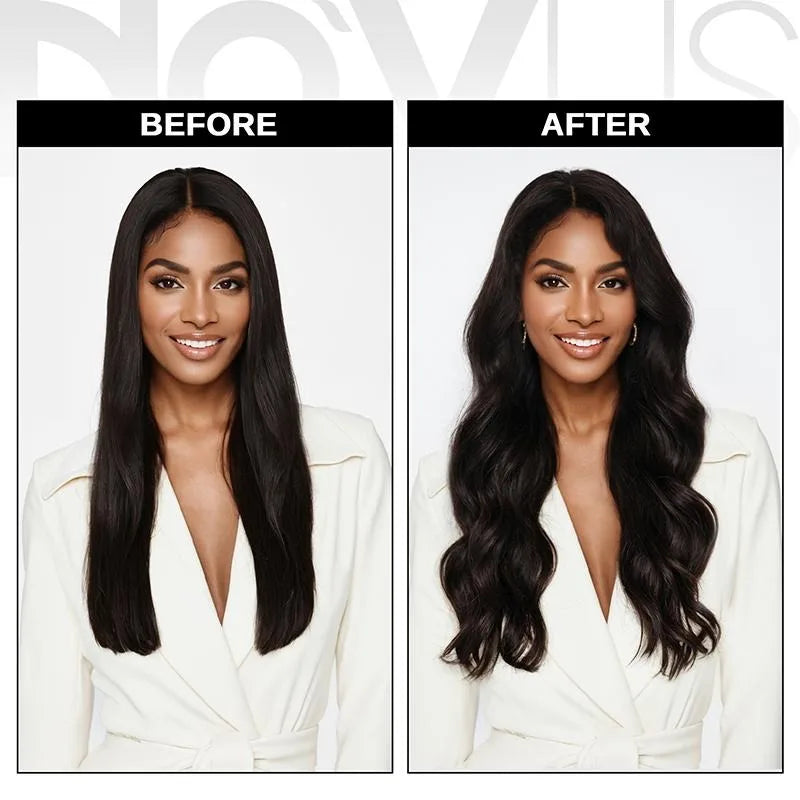 Curling Iron 1 1/2 Inch, Ceramic Tourmaline Curling Wand for Long Hair, 40000000 Negative Ions